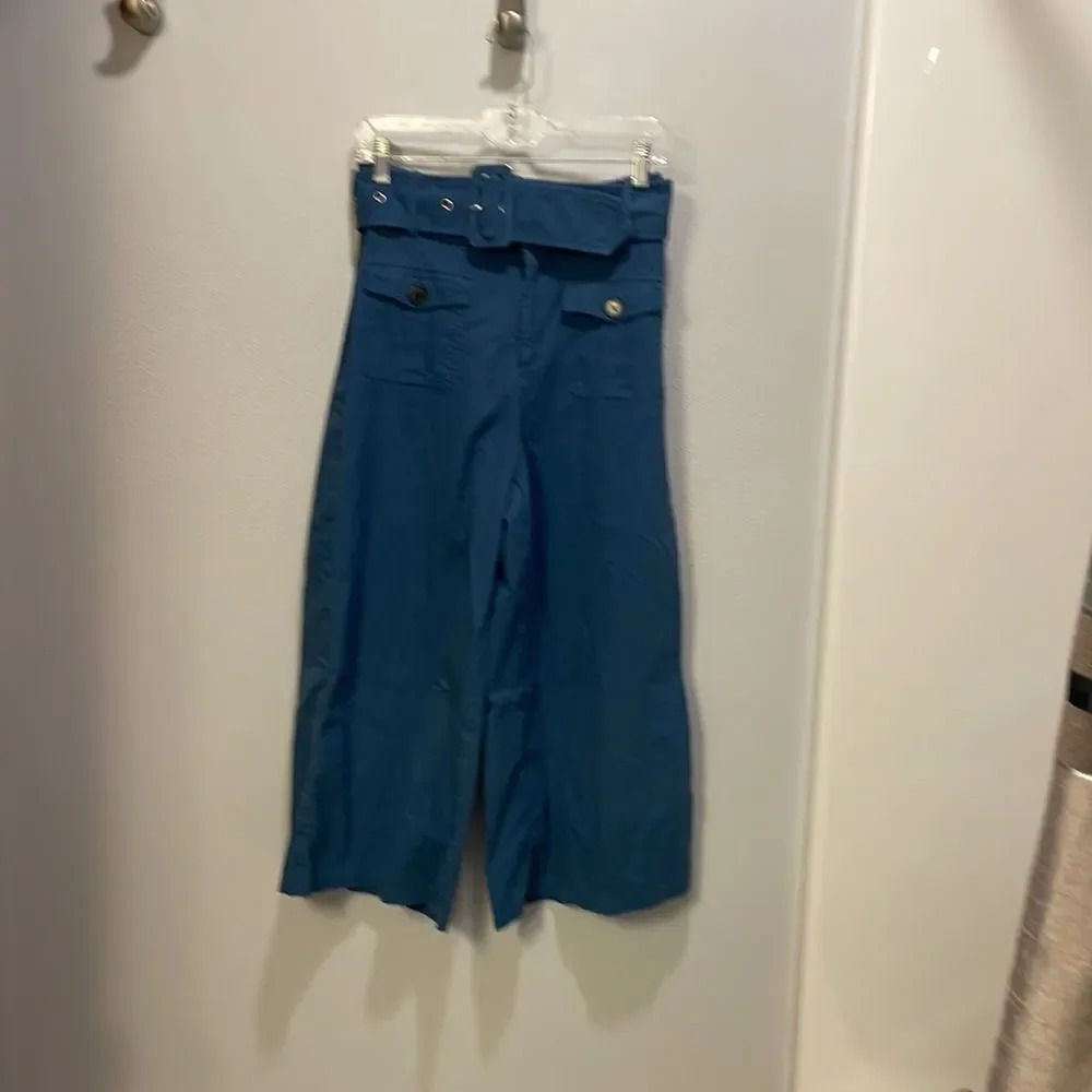 SHEIN woman’s dark blue palazzo pants - Picture 2 of 9
